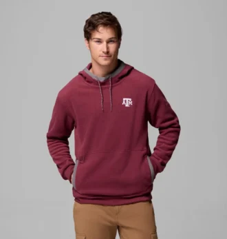 Men Collegiate Flanker™ Fleece Hoodie – Texas A&M