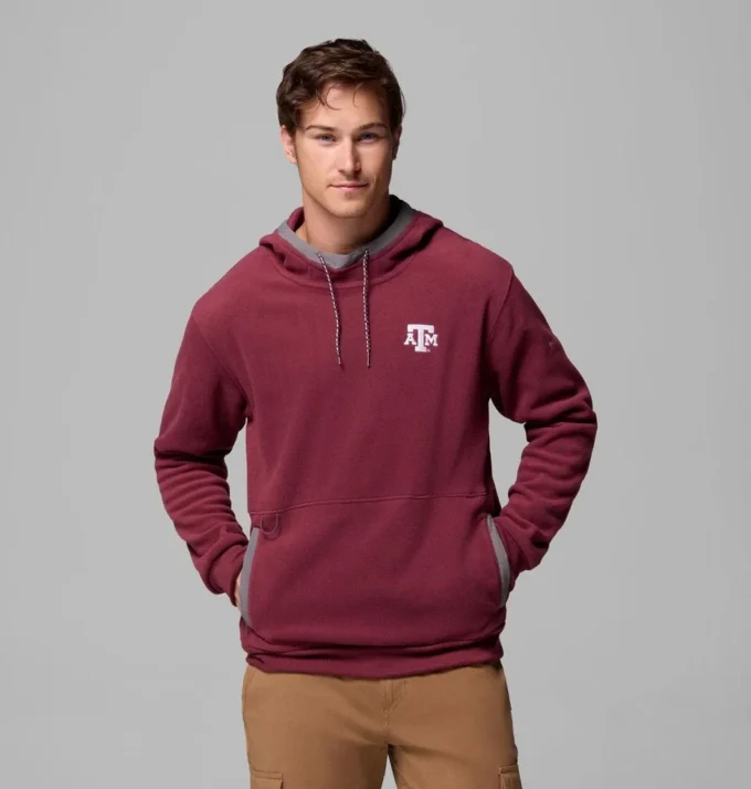 Men Collegiate Flanker™ Fleece Hoodie – Texas A&M