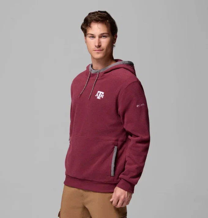 Men Collegiate Flanker™ Fleece Hoodie – Texas A&M