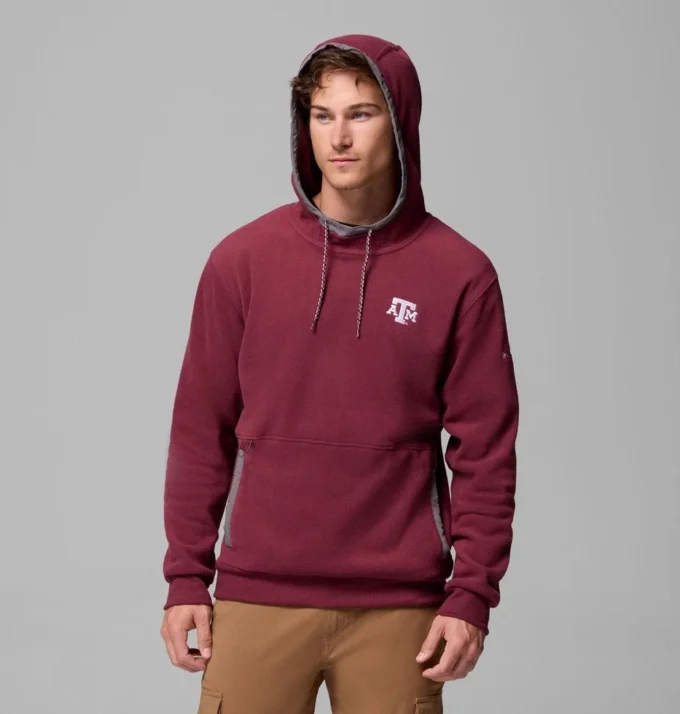 Men Collegiate Flanker™ Fleece Hoodie – Texas A&M