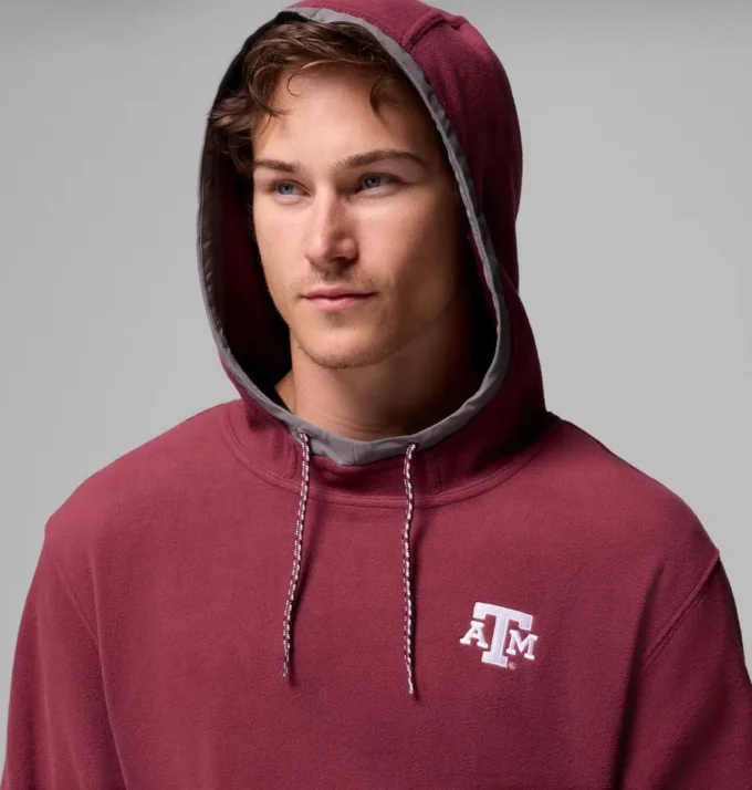 Men Collegiate Flanker™ Fleece Hoodie – Texas A&M