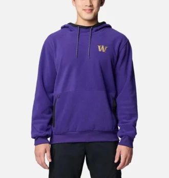 Men Collegiate Flanker™ Fleece Hoodie – Washington