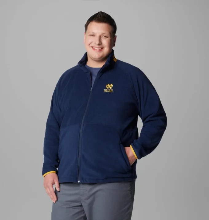 Men Collegiate Flanker™ IV Fleece Jacket – Big – Notre Dame