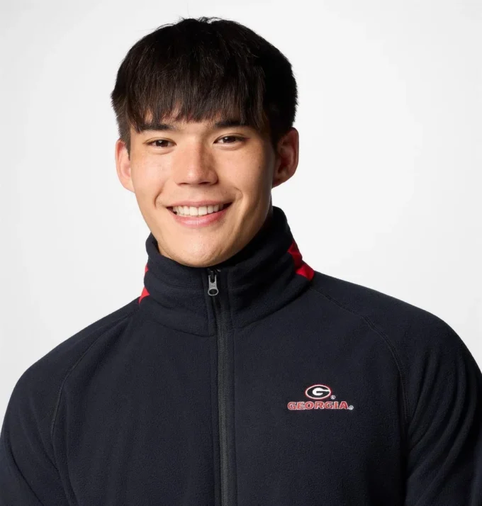 Men Collegiate Flanker™ IV Fleece Jacket – Georgia – Tall