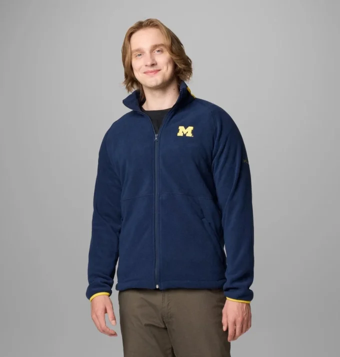 Men Collegiate Flanker™ IV Fleece Jacket – Michigan