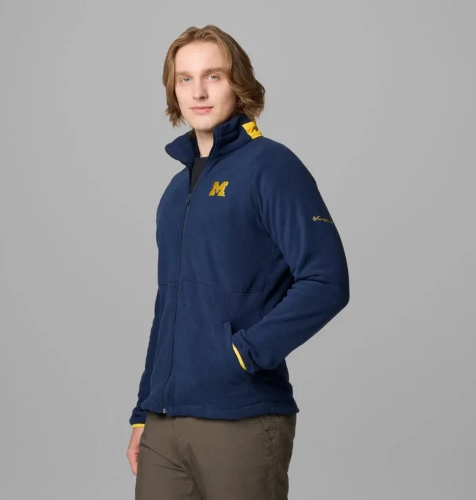 Men Collegiate Flanker™ IV Fleece Jacket – Michigan