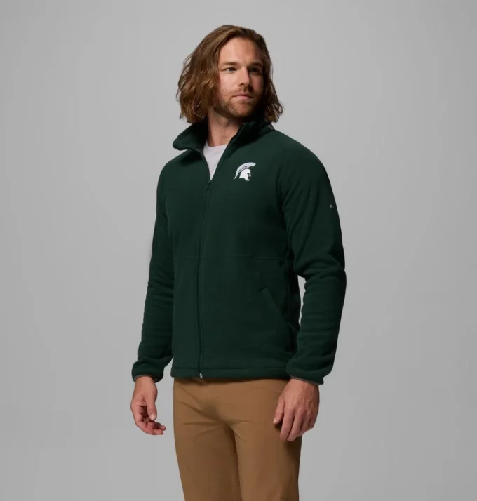 Men Collegiate Flanker™ IV Fleece Jacket – Michigan State