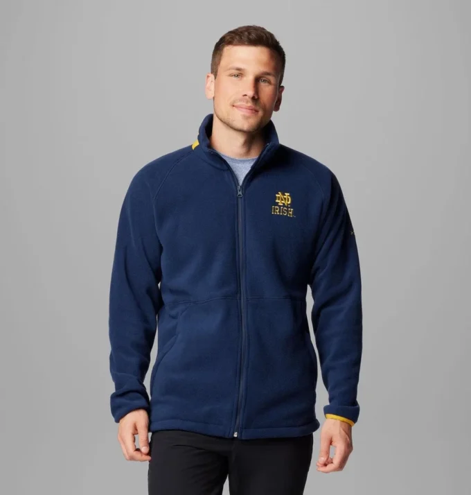 Men Collegiate Flanker™ IV Fleece Jacket – Notre Dame