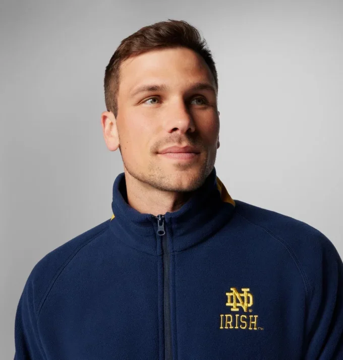 Men Collegiate Flanker™ IV Fleece Jacket – Notre Dame