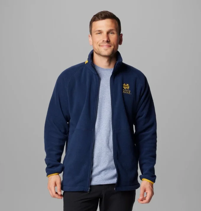 Men Collegiate Flanker™ IV Fleece Jacket – Notre Dame
