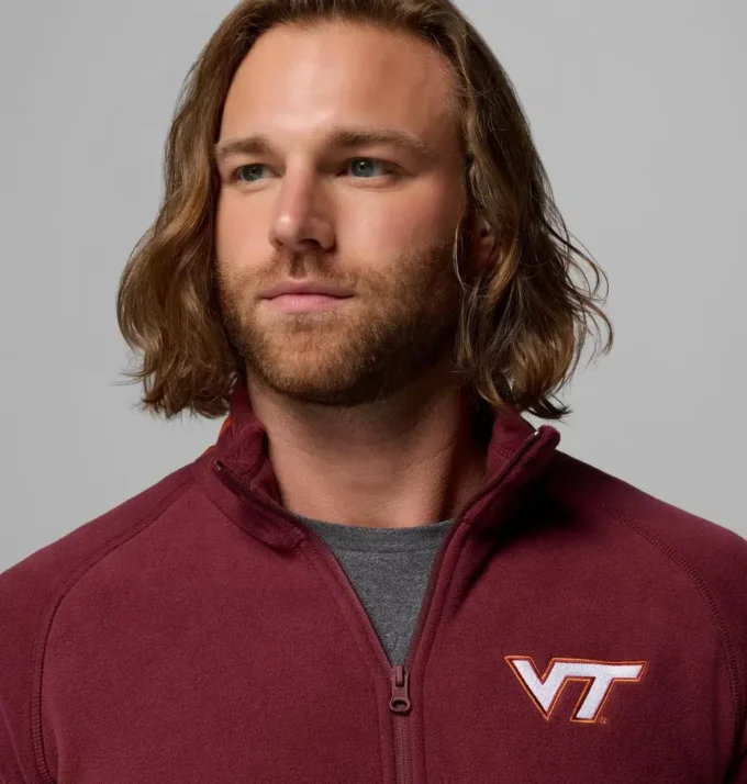 Men Collegiate Flanker™ IV Fleece Jacket – Tall – Virginia Tech