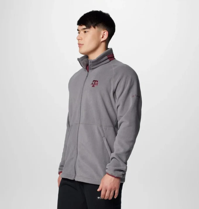 Men Collegiate Flanker™ IV Fleece Jacket – Texas A&M – Tall