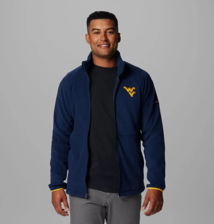 Men Collegiate Flanker™ IV Fleece Jacket – West Virginia