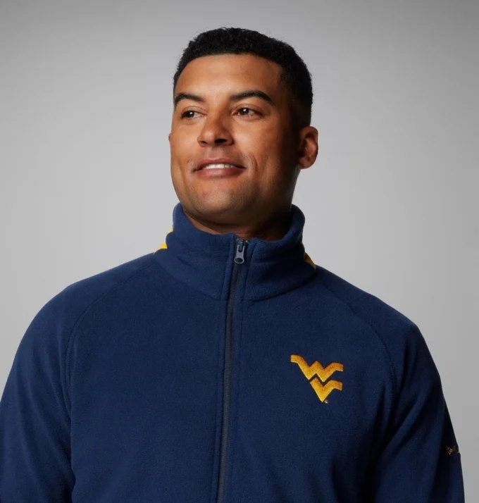 Men Collegiate Flanker™ IV Fleece Jacket – West Virginia