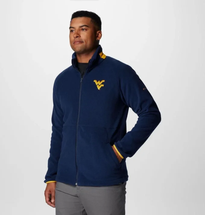 Men Collegiate Flanker™ IV Fleece Jacket – West Virginia – Tall