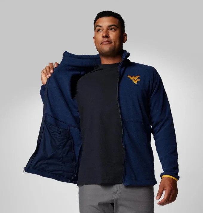 Men Collegiate Flanker™ IV Fleece Jacket – West Virginia – Tall