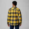 Men Collegiate Flare Gun™ Flannel Long Sleeve Shirt – Michigan