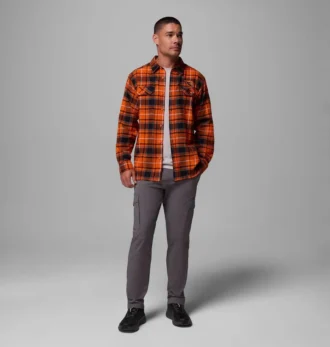 Men Collegiate Flare Gun™ Flannel Long Sleeve Shirt – Oregon State