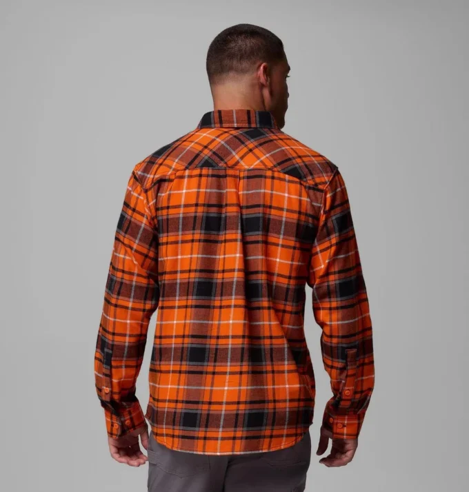 Men Collegiate Flare Gun™ Flannel Long Sleeve Shirt – Oregon State