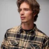 Men Collegiate Flare Gun™ Flannel Long Sleeve Shirt – Purdue