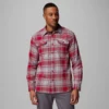 Men Collegiate Flare Gun™ Flannel Long Sleeve Shirt – Washington State