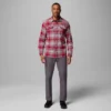 Men Collegiate Flare Gun™ Flannel Long Sleeve Shirt – Washington State