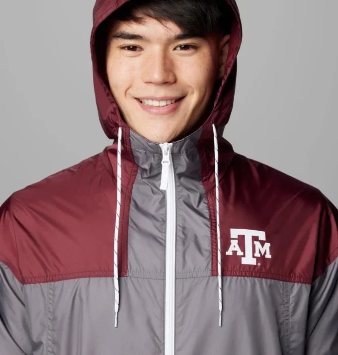Men Collegiate Flash Challenger™ II Windbreaker – Texas A&M Men Collegiate Flash Challenger™ II Windbreaker – Texas A&M