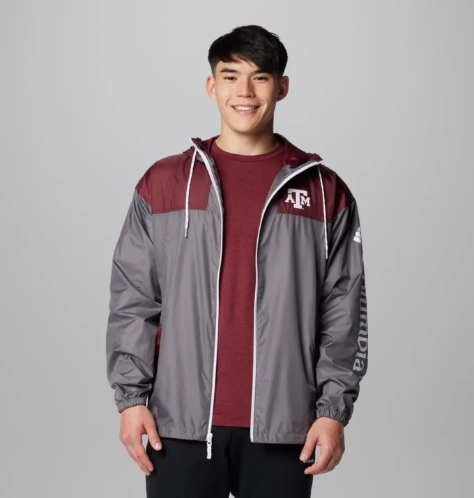 Men Collegiate Flash Challenger™ II Windbreaker – Texas A&M Men Collegiate Flash Challenger™ II Windbreaker – Texas A&M