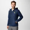 Men Collegiate Out-Shield™ Hybrid Hoodie – West Virginia