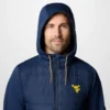 Men Collegiate Out-Shield™ Hybrid Hoodie – West Virginia