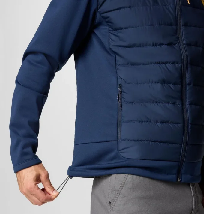 Men Collegiate Out-Shield™ Hybrid Hoodie – West Virginia