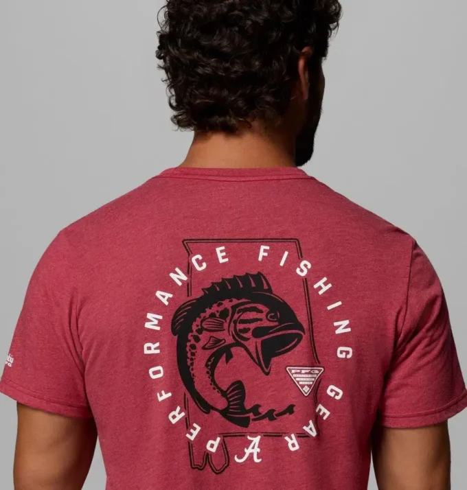 Men Collegiate PFG™ Short Sleeve Shirt – Alabama