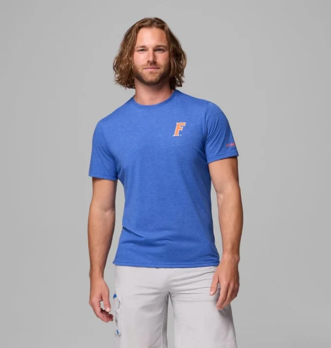 Men Collegiate PFG™ Short Sleeve Shirt – Florida