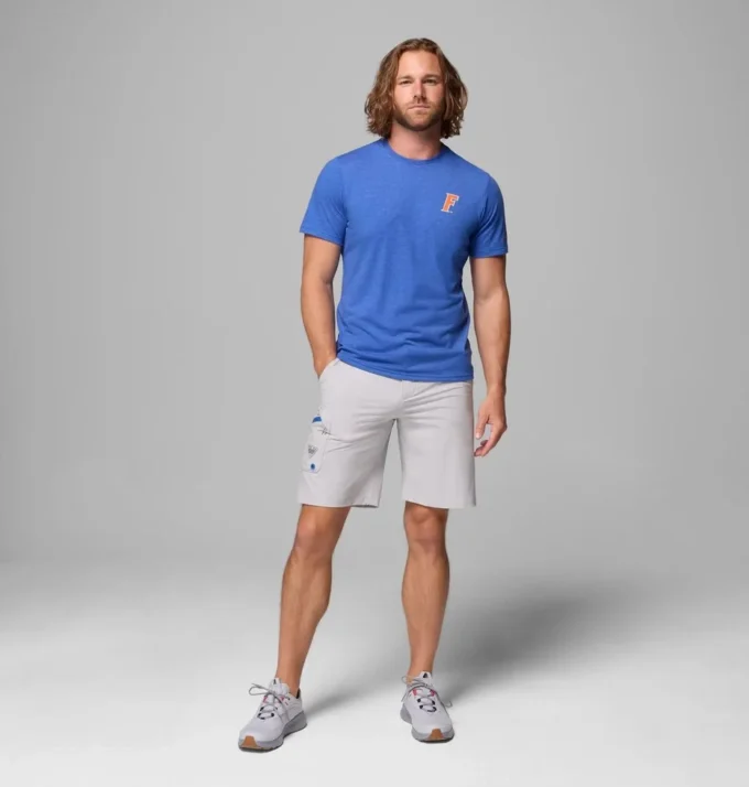 Men Collegiate PFG™ Short Sleeve Shirt – Florida