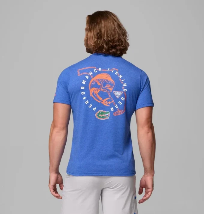 Men Collegiate PFG™ Short Sleeve Shirt – Florida