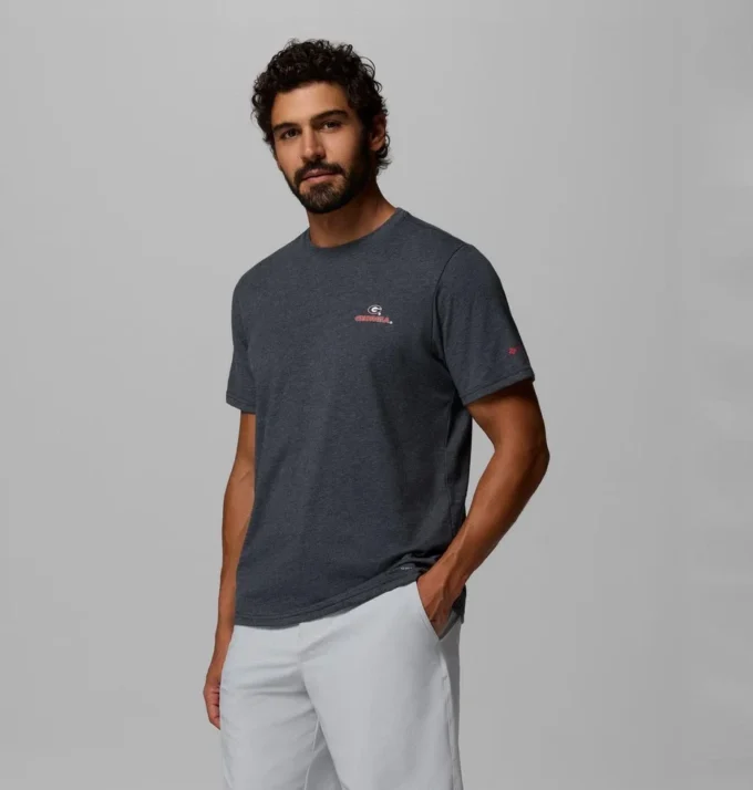 Men Collegiate PFG™ Short Sleeve Shirt – Georgia