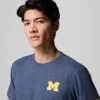 Men Collegiate PFG™ Short Sleeve Shirt – Michigan