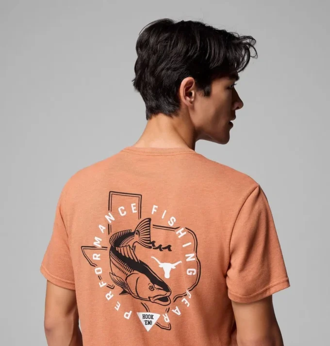 Men Collegiate PFG™ Short Sleeve Shirt – Texas