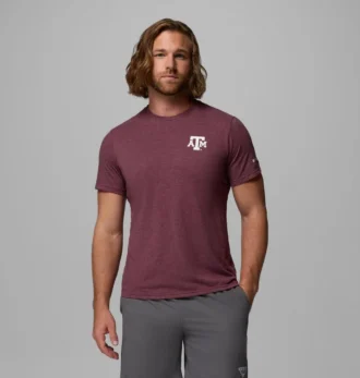 Men Collegiate PFG™ Short Sleeve Shirt – Texas A&M