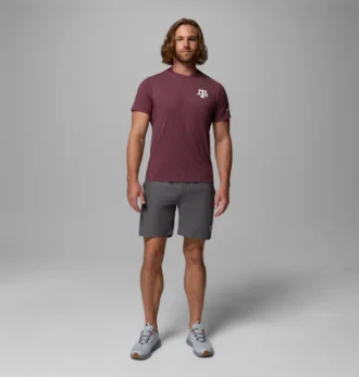 Men Collegiate PFG™ Short Sleeve Shirt – Texas A&M