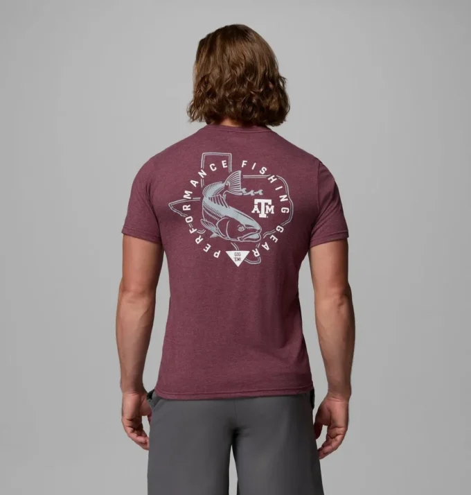 Men Collegiate PFG™ Short Sleeve Shirt – Texas A&M