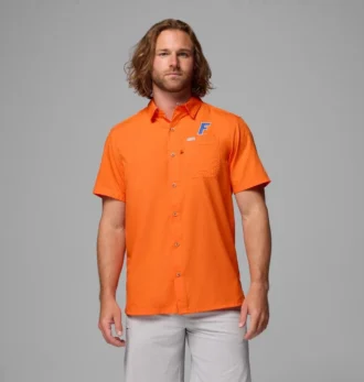 Men Collegiate PFG Slack Tide™ Camp Shirt – Florida