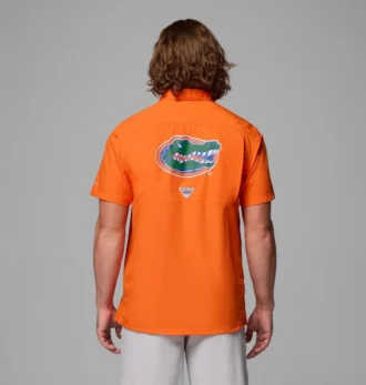 Men Collegiate PFG Slack Tide™ Camp Shirt – Florida