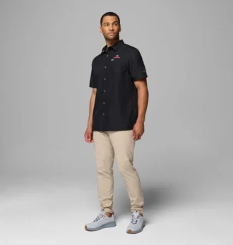 Men Collegiate PFG Slack Tide™ Camp Shirt – Georgia
