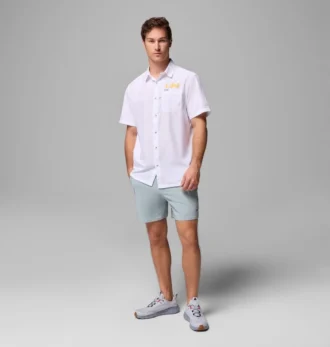 Men Collegiate PFG Slack Tide™ Camp Shirt – LSU