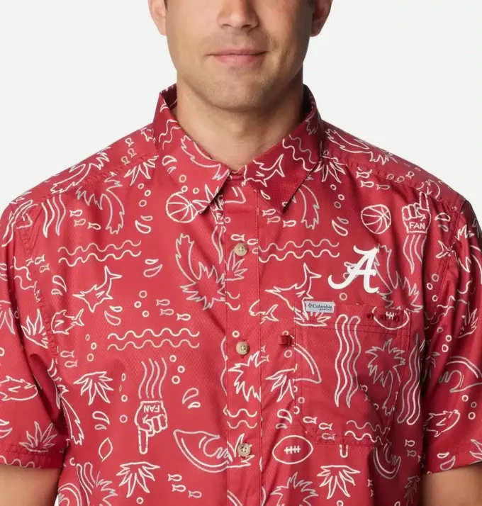 Men Collegiate PFG Super Slack Tide™ Shirt – Alabama