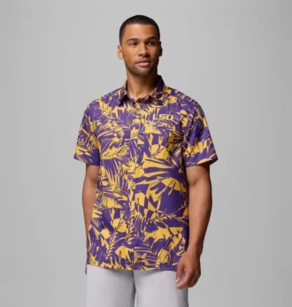 Men Collegiate PFG Super Slack Tide Shirt – LSU