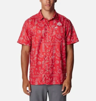 Men Collegiate PFG Super Slack Tide™ Shirt – Ohio State