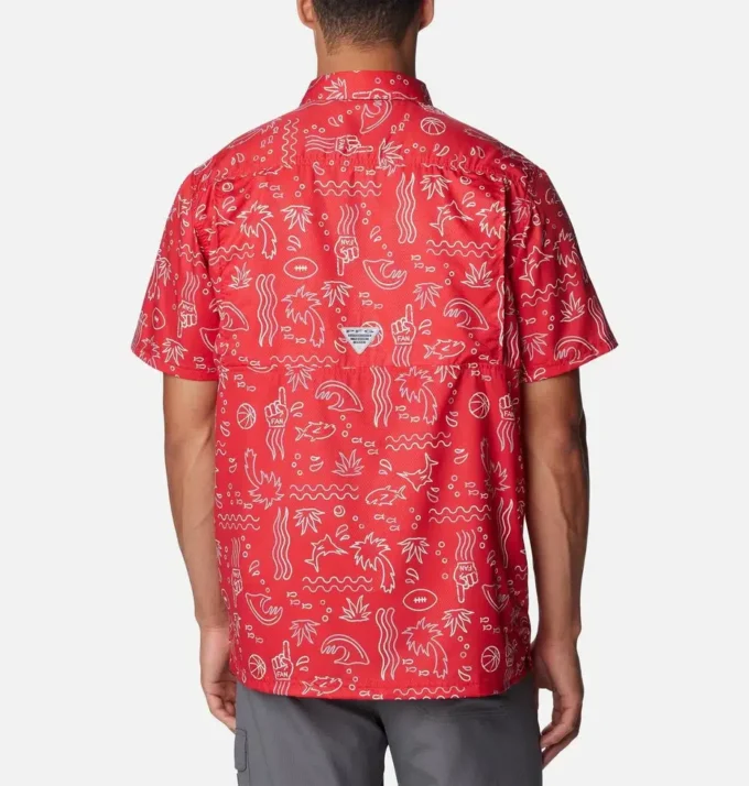 Men Collegiate PFG Super Slack Tide™ Shirt – Ohio State Men Collegiate PFG Super Slack Tide™ Shirt – Ohio State