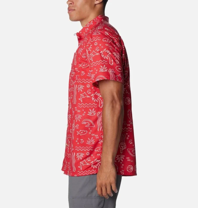 Men Collegiate PFG Super Slack Tide™ Shirt – Ohio State Men Collegiate PFG Super Slack Tide™ Shirt – Ohio State